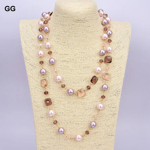 Shell Pearl Necklace