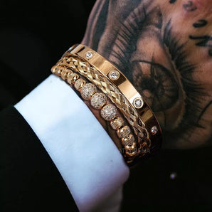 Luxury CZ Bead Bracelets