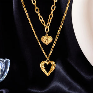 Stainless Steel Love Necklace